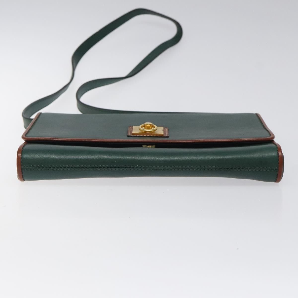Celine Celine Vintage Triomphe Flap Bag Leather Size ONE SIZE - 15 Thumbnail