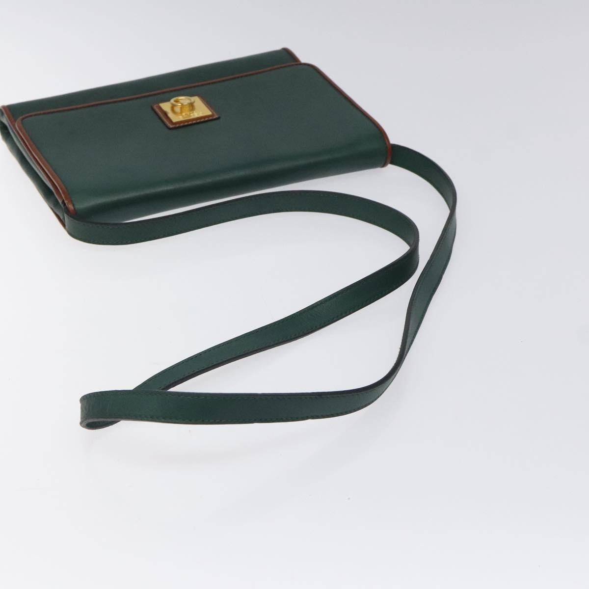 Celine Celine Vintage Triomphe Flap Bag Leather Size ONE SIZE - 8 Thumbnail