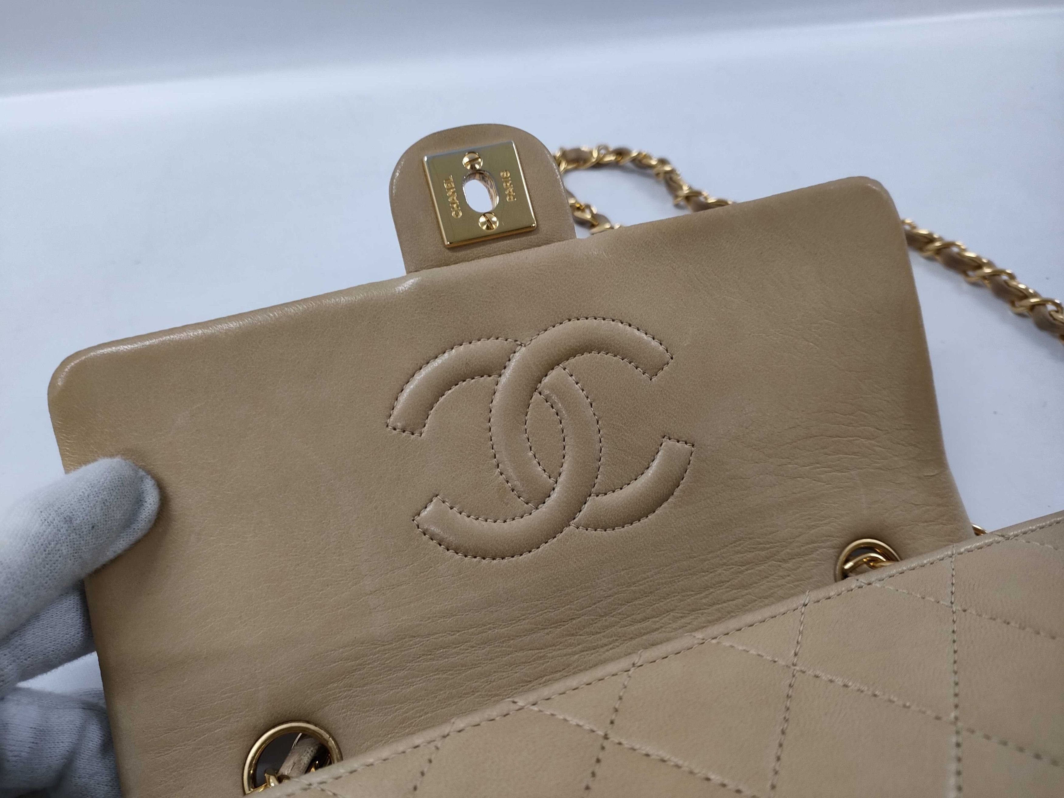 Chanel Chanel Square Classic Single Flap Bag Quilted Lambskin Size ONE SIZE - 6 Thumbnail