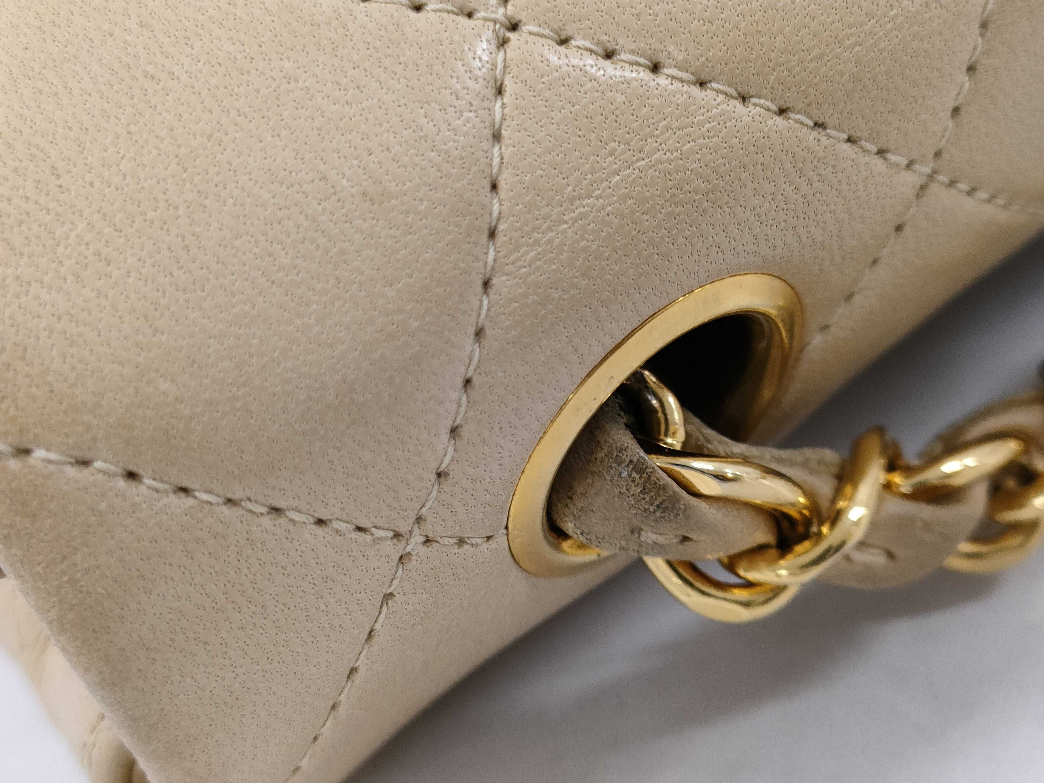 Chanel Chanel Square Classic Single Flap Bag Quilted Lambskin Size ONE SIZE - 4 Thumbnail