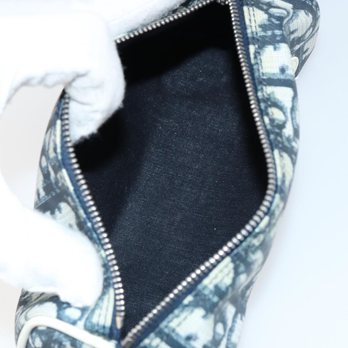 Dior Christian Dior Vintage Trotter Pouch Canvas Size ONE SIZE - 5 Thumbnail