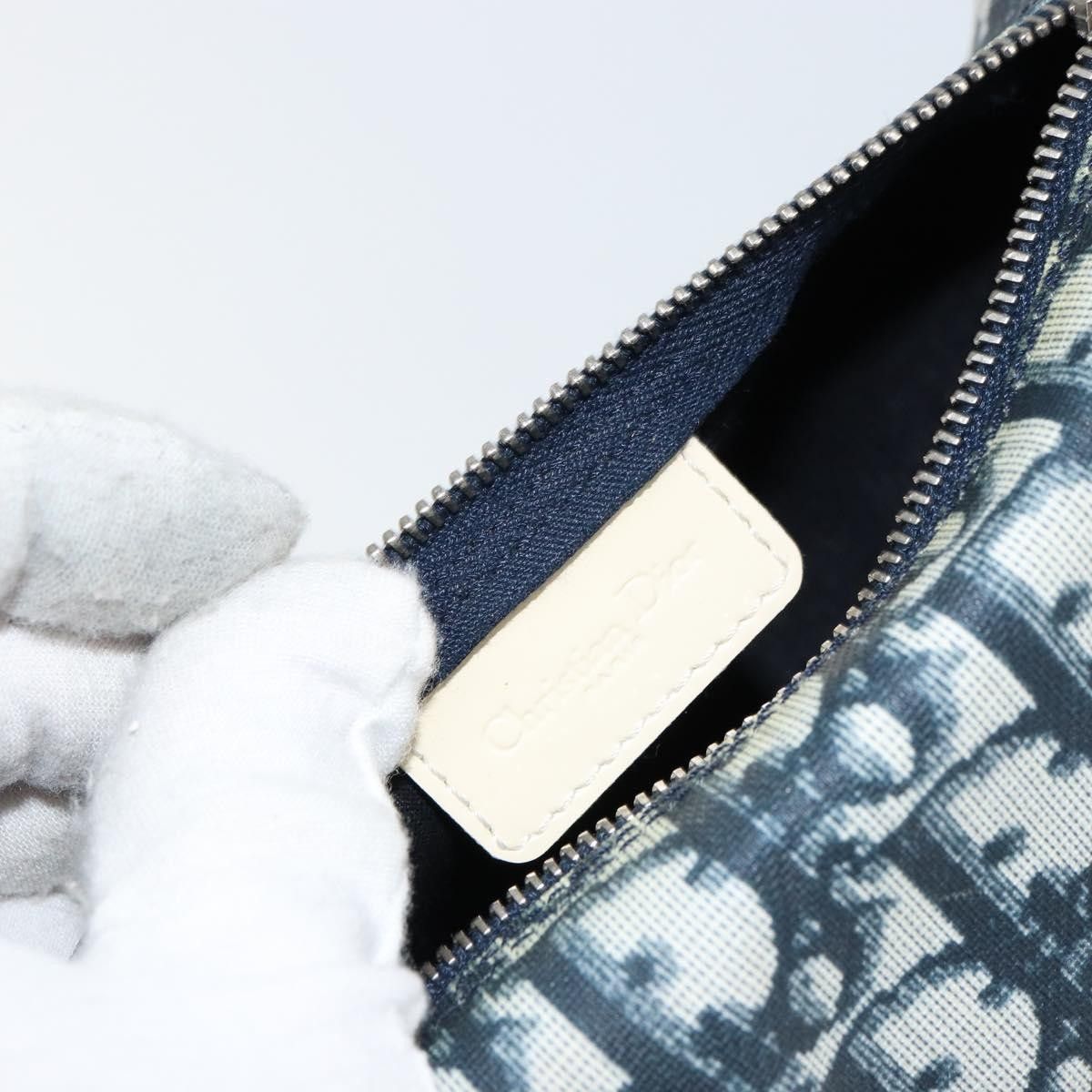 Dior Christian Dior Vintage Trotter Pouch Canvas Size ONE SIZE - 6 Thumbnail