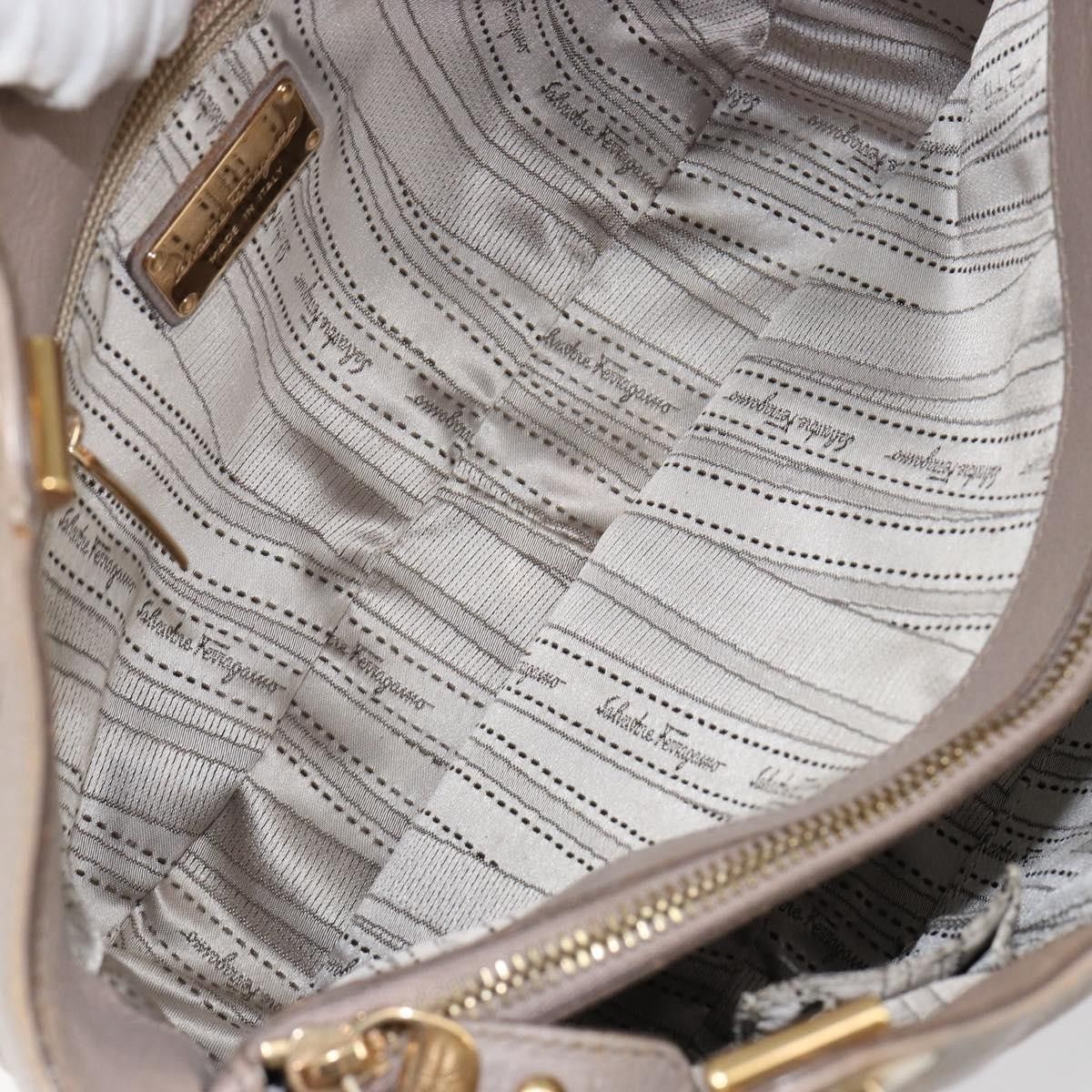 Salvatore Ferragamo Salvatore Ferragamo Gancini Tote Leather Size ONE SIZE - 4 Thumbnail