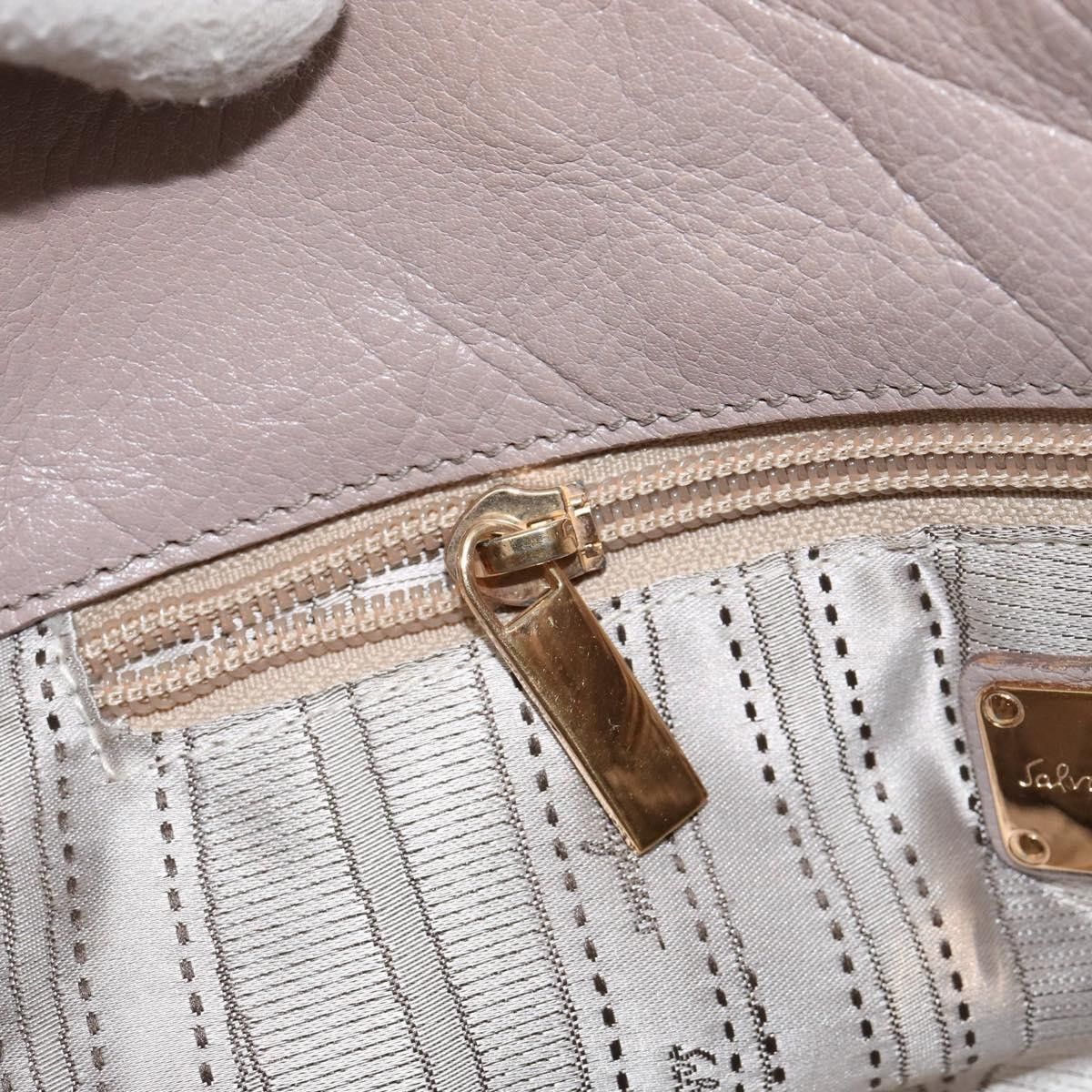 Salvatore Ferragamo Salvatore Ferragamo Gancini Tote Leather Size ONE SIZE - 20 Thumbnail