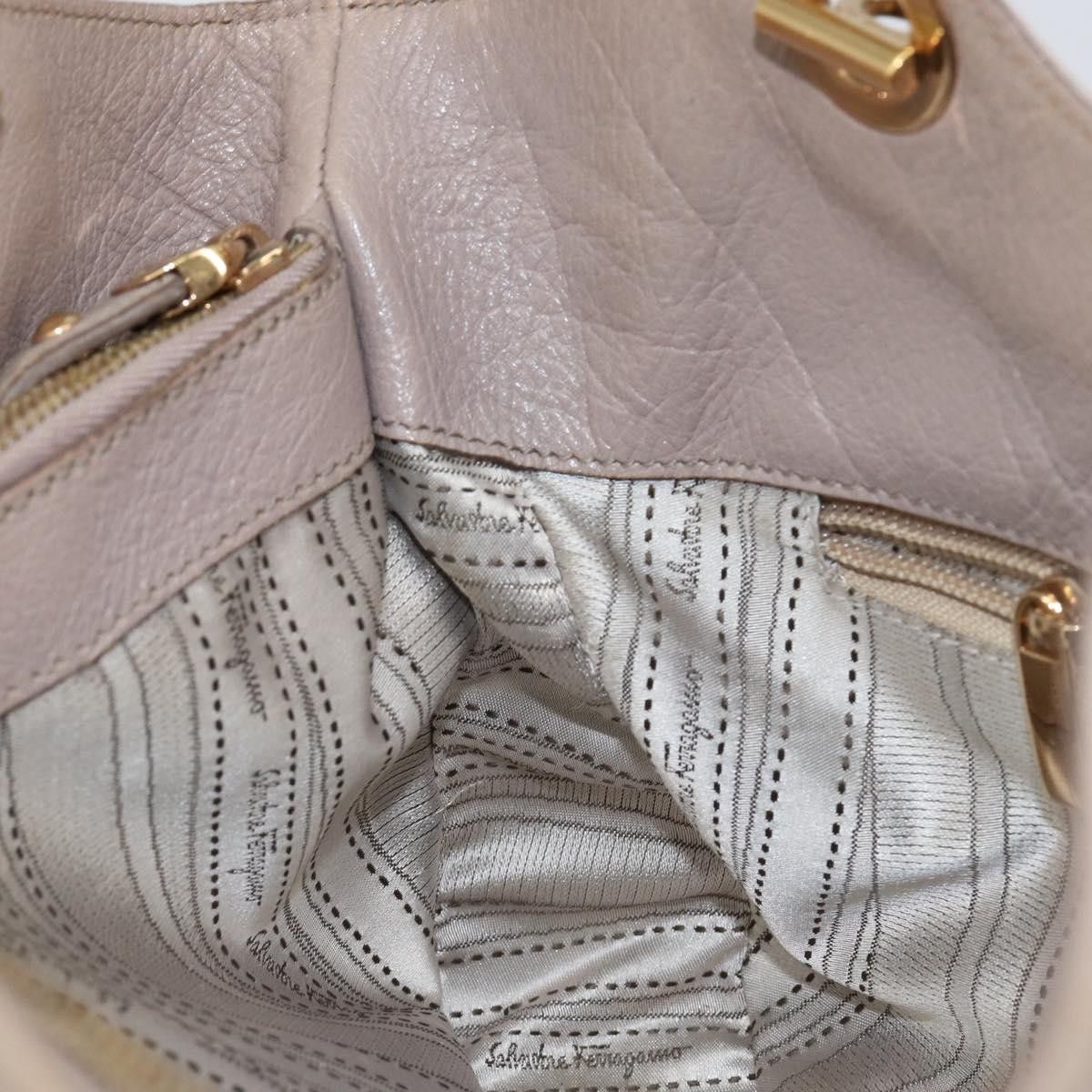 Salvatore Ferragamo Salvatore Ferragamo Gancini Tote Leather Size ONE SIZE - 19 Thumbnail