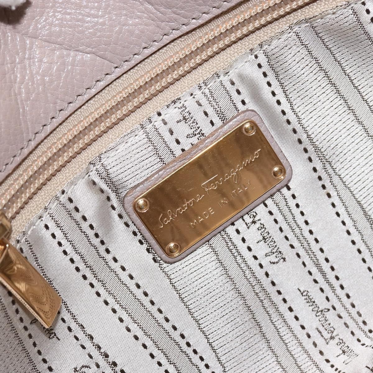 Salvatore Ferragamo Salvatore Ferragamo Gancini Tote Leather Size ONE SIZE - 6 Thumbnail