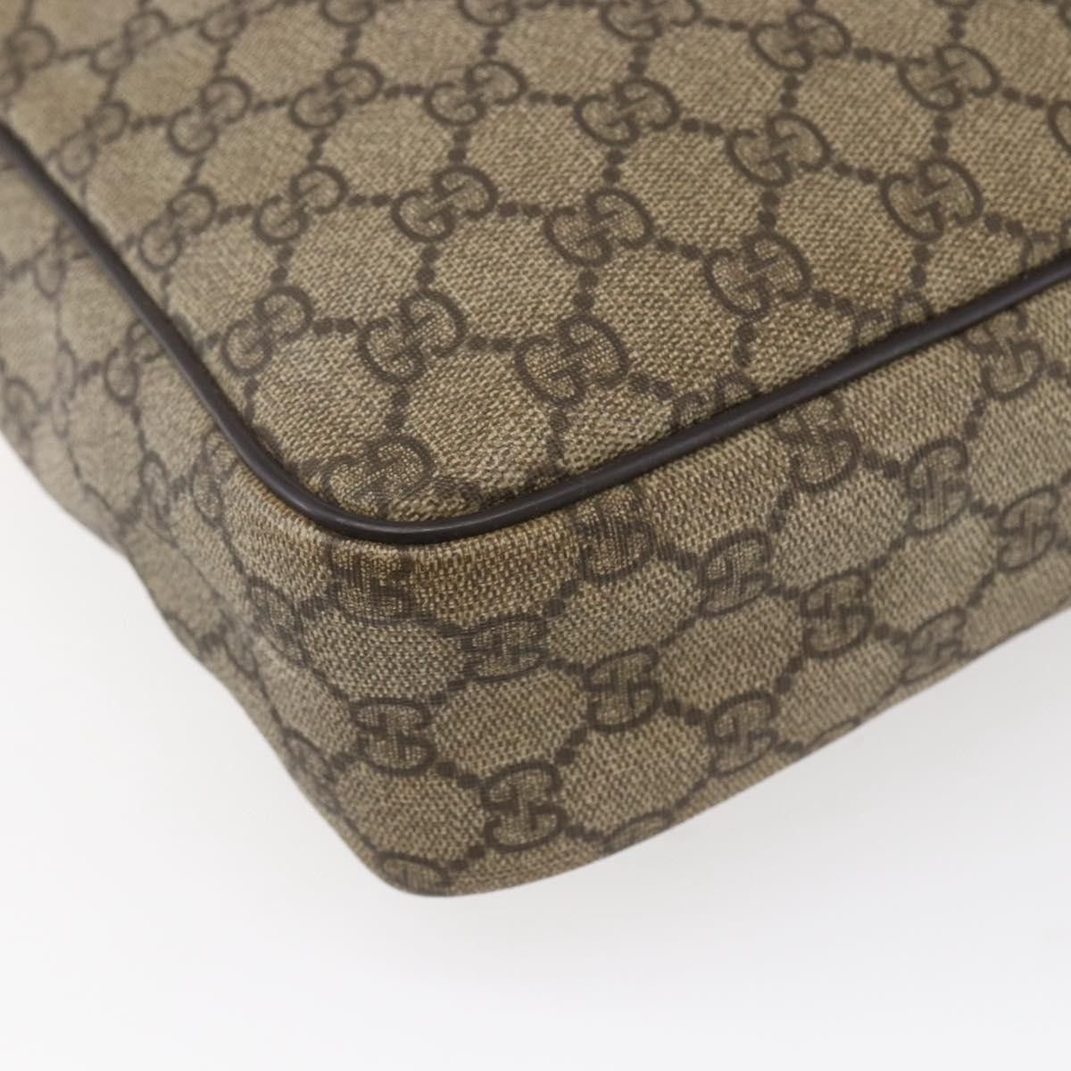 Gucci Gucci Front Zip Messenger GG Coated Canvas Size ONE SIZE - 11 Thumbnail
