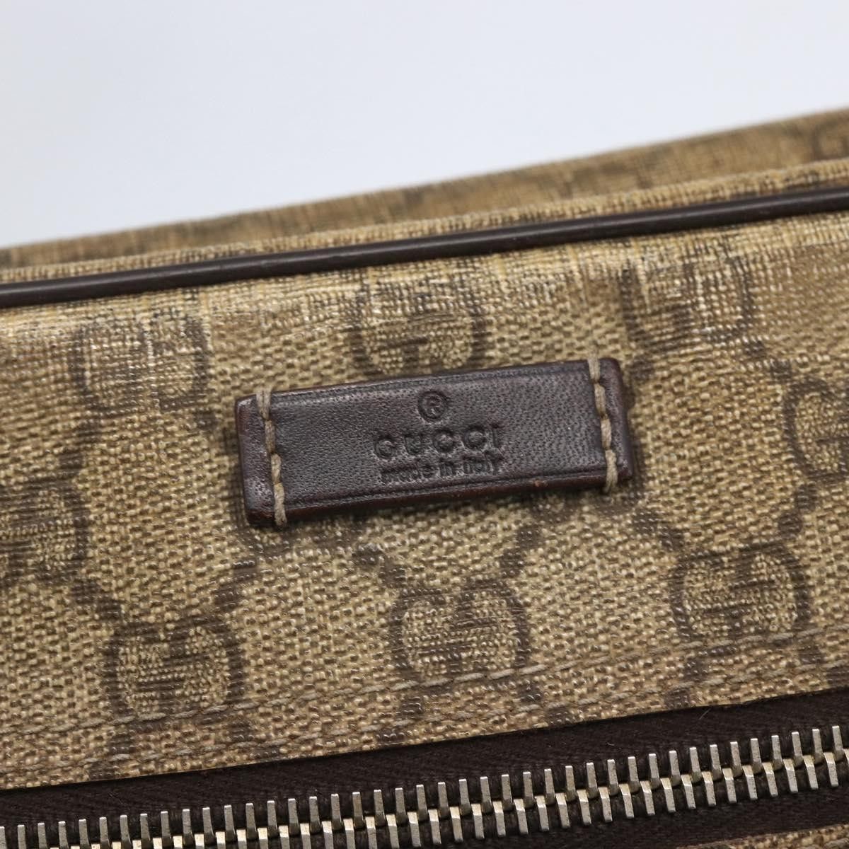 Gucci Gucci Front Zip Messenger GG Coated Canvas Size ONE SIZE - 20 Thumbnail