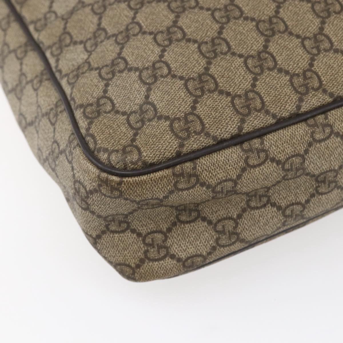 Gucci Gucci Front Zip Messenger GG Coated Canvas Size ONE SIZE - 10 Thumbnail