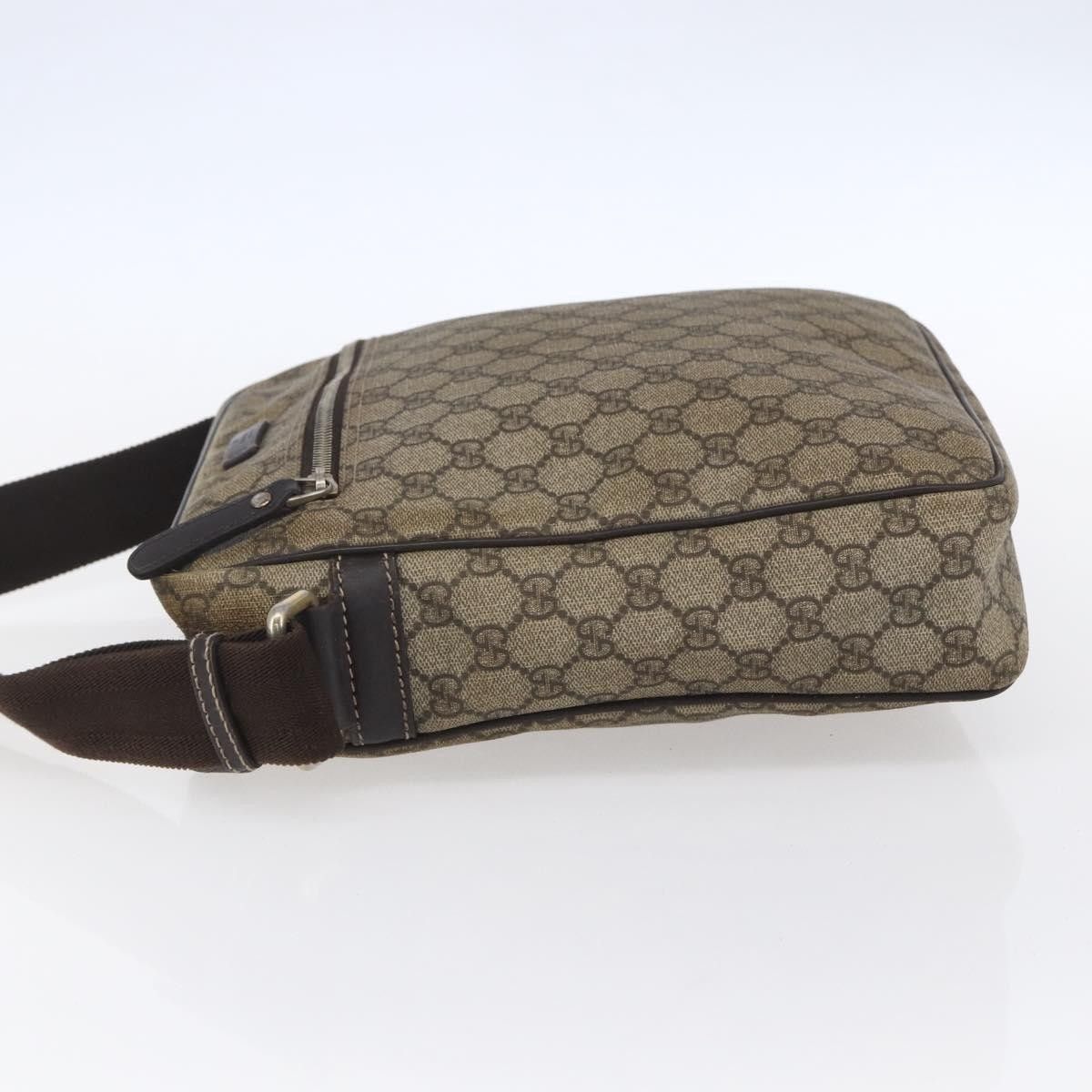 Gucci Gucci Front Zip Messenger GG Coated Canvas Size ONE SIZE - 3 Thumbnail