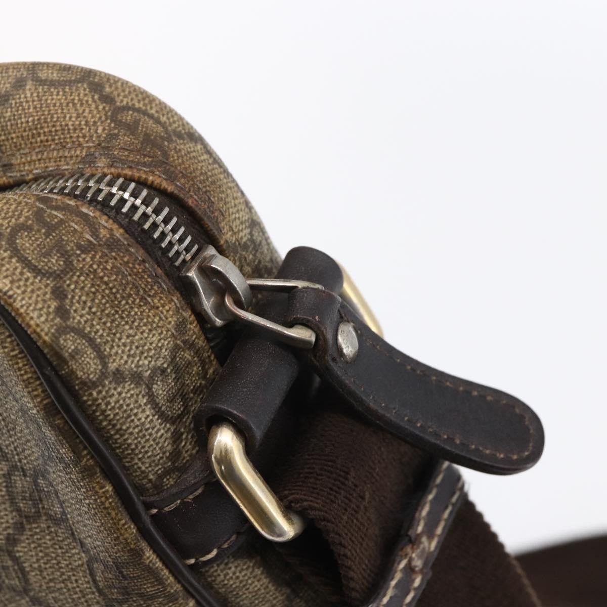 Gucci Gucci Front Zip Messenger GG Coated Canvas Size ONE SIZE - 18 Thumbnail