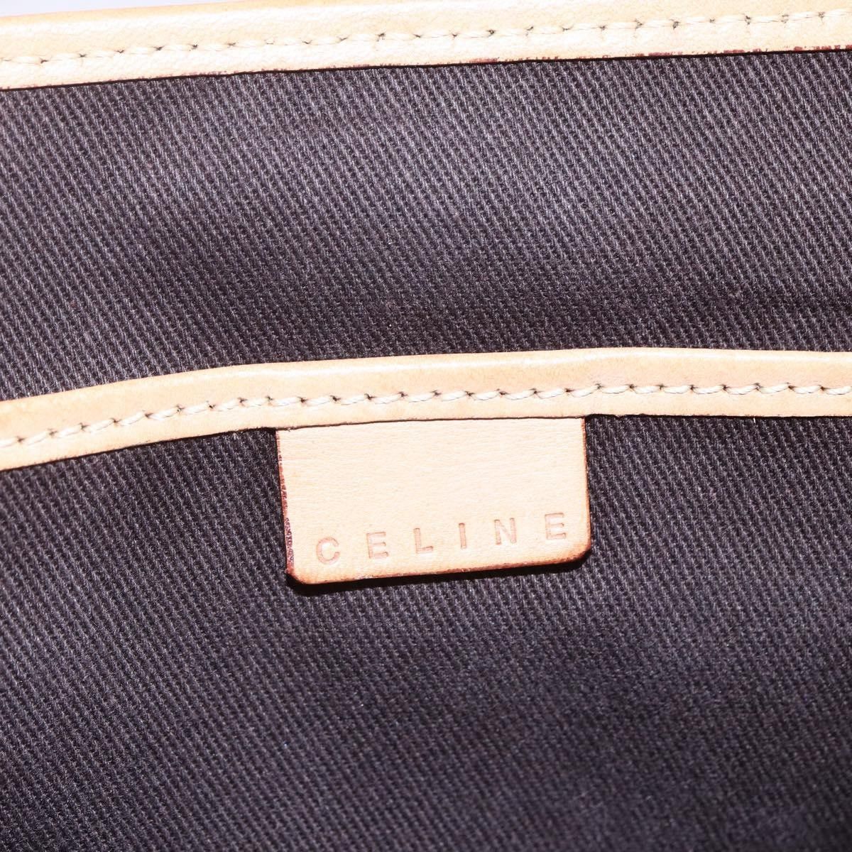 Celine Celine Vintage Macadam Shoulder Bag Canvas and Leather Size ONE SIZE - 6 Thumbnail