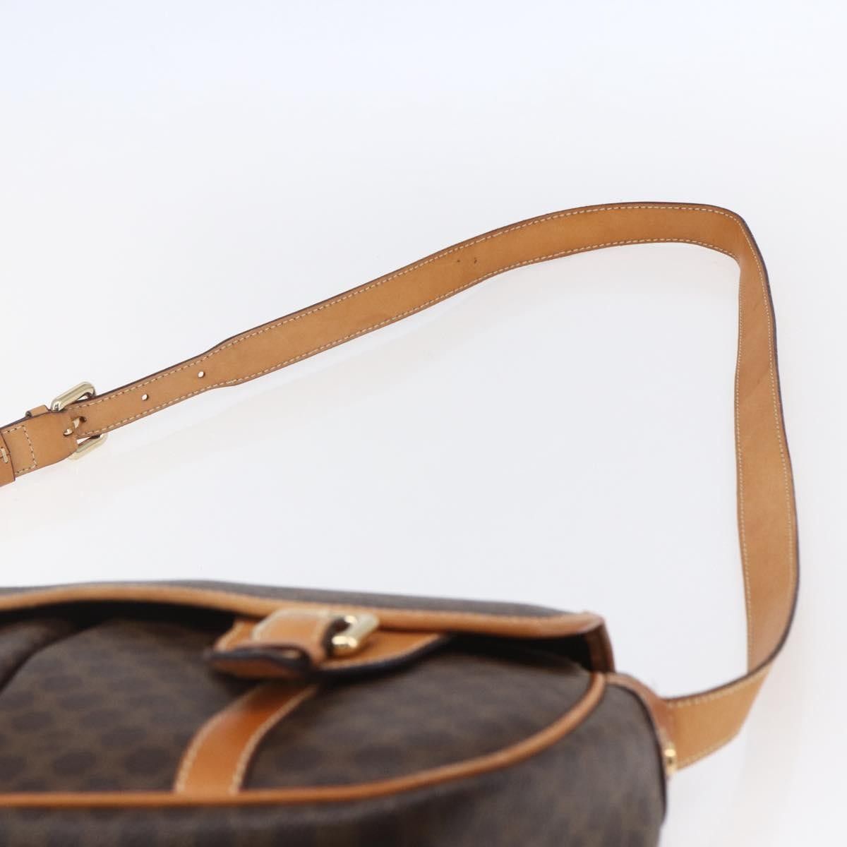 Celine Celine Vintage Macadam Shoulder Bag Canvas and Leather Size ONE SIZE - 15 Thumbnail