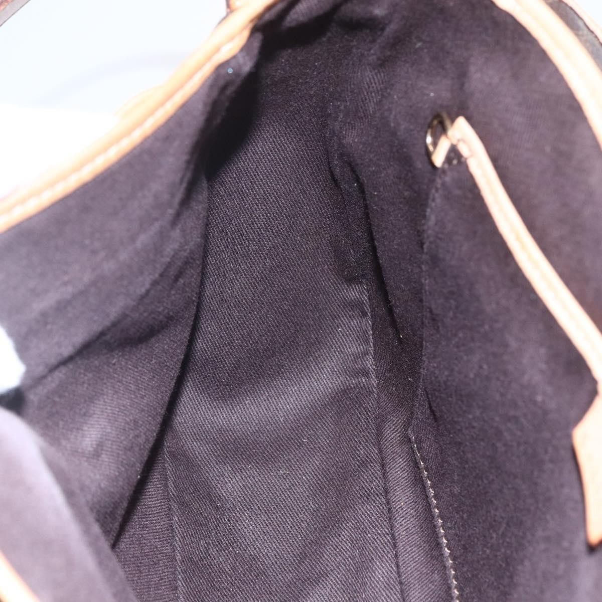 Celine Celine Vintage Macadam Shoulder Bag Canvas and Leather Size ONE SIZE - 19 Thumbnail