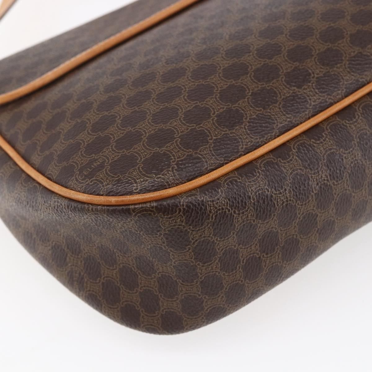 Celine Celine Vintage Macadam Shoulder Bag Canvas and Leather Size ONE SIZE - 12 Thumbnail