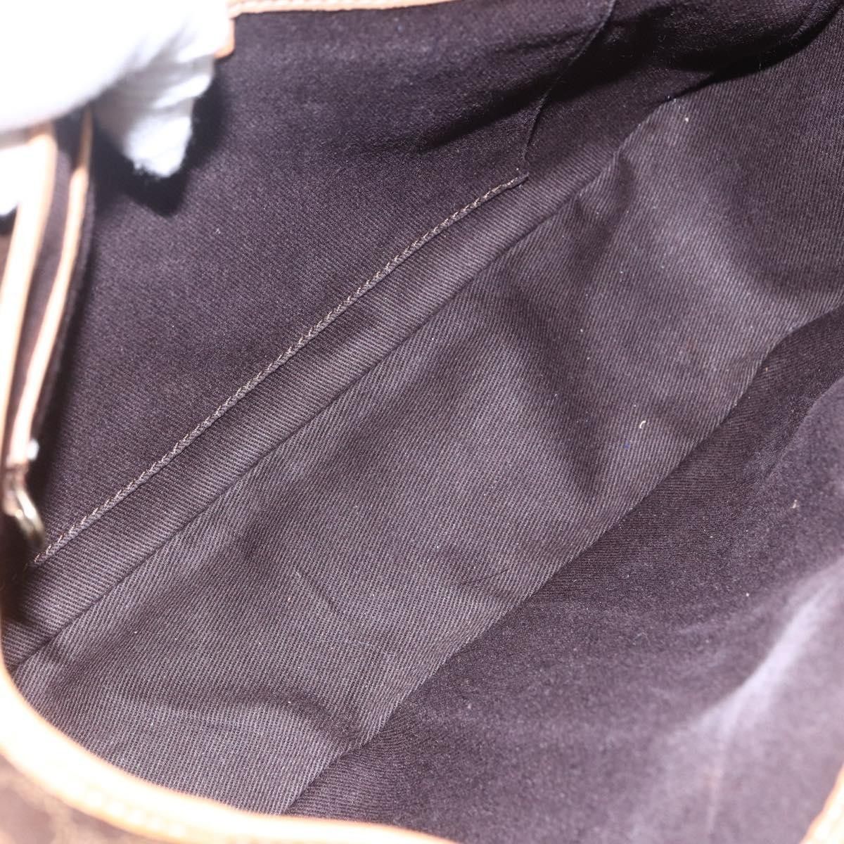 Celine Celine Vintage Macadam Shoulder Bag Canvas and Leather Size ONE SIZE - 5 Thumbnail