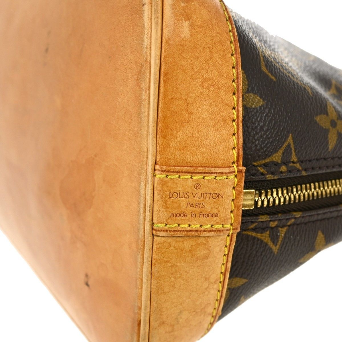 Louis Vuitton Louis Vuitton Vintage Alma Handbag Monogram Canvas Size ONE SIZE - 4 Thumbnail