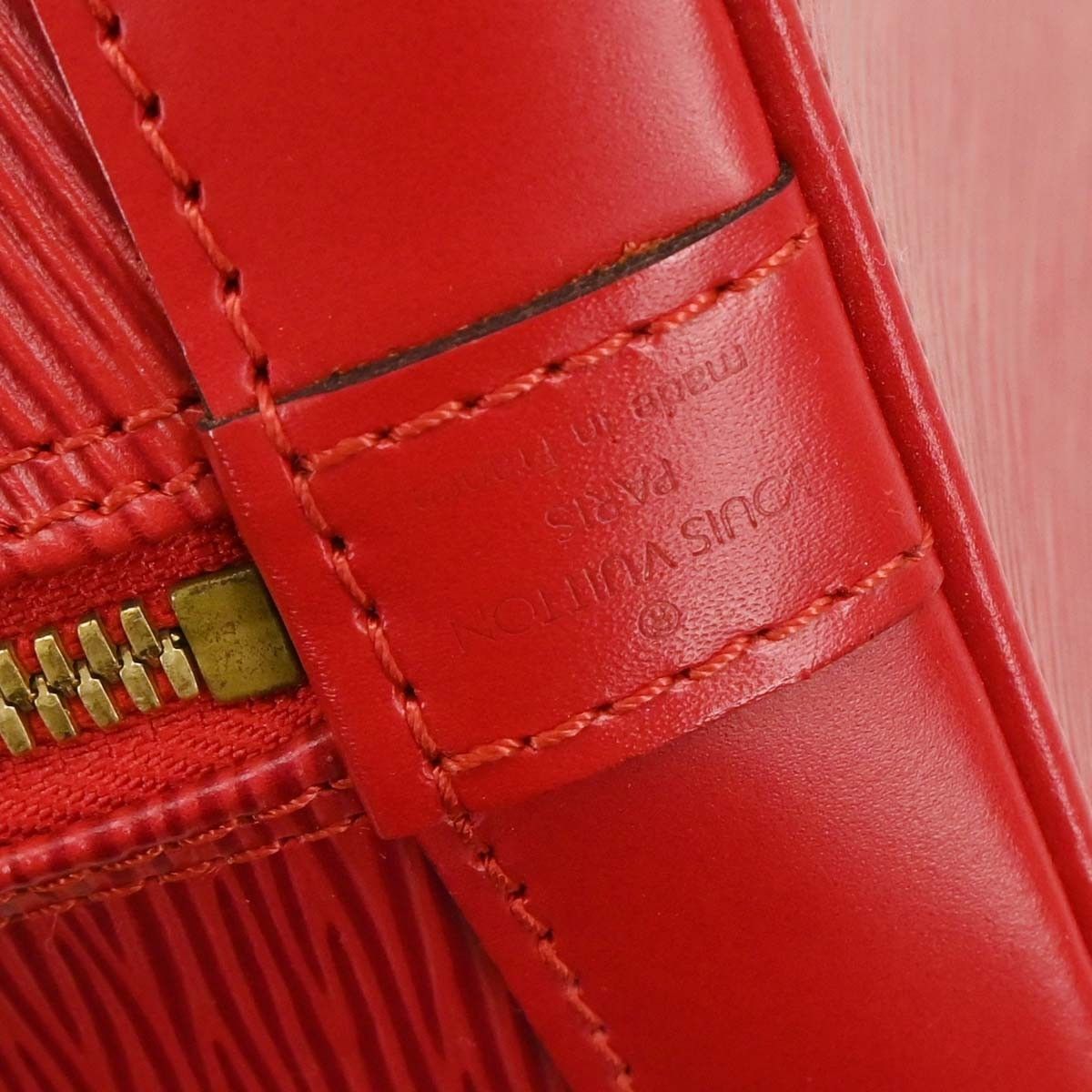 Louis Vuitton Louis Vuitton Vintage Alma Handbag Epi Leather Size ONE SIZE - 4 Thumbnail
