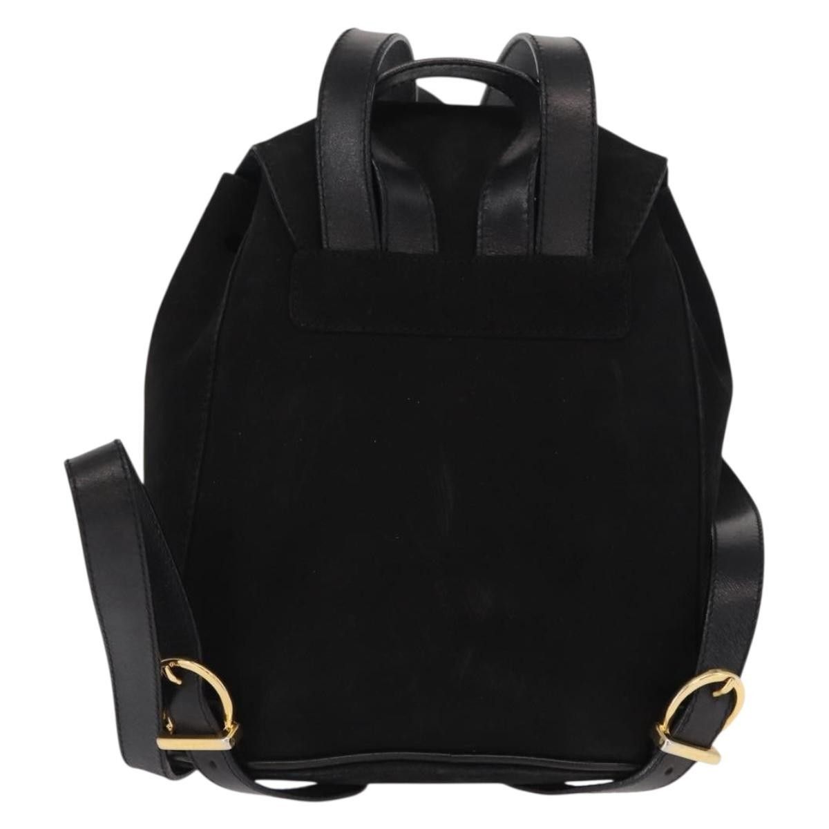 Salvatore Ferragamo Salvatore Ferragamo Gancini Backpack Suede Size ONE SIZE - 2 Thumbnail