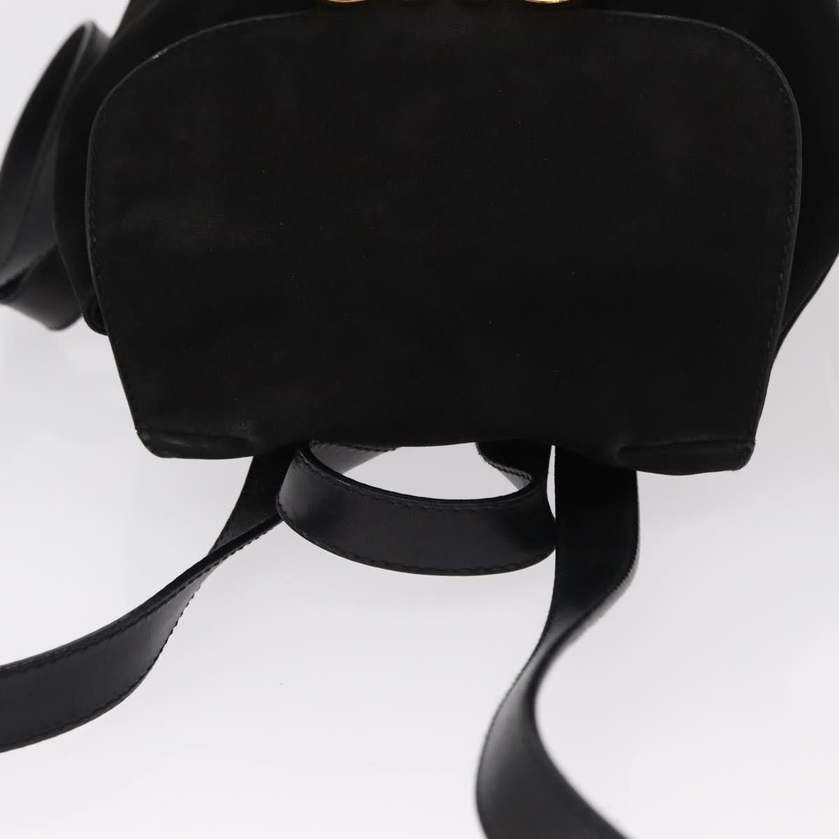 Salvatore Ferragamo Salvatore Ferragamo Gancini Backpack Suede Size ONE SIZE - 12 Thumbnail