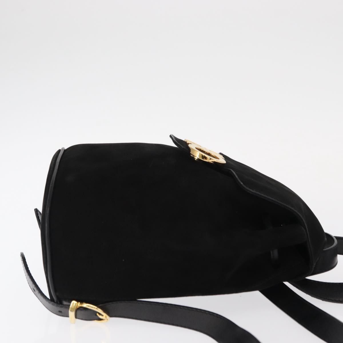 Salvatore Ferragamo Salvatore Ferragamo Gancini Backpack Suede Size ONE SIZE - 3 Thumbnail