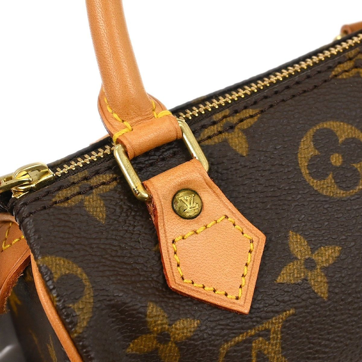Louis Vuitton Louis Vuitton Speedy Mini HL Handbag Monogram Canvas Size ONE SIZE - 6 Thumbnail