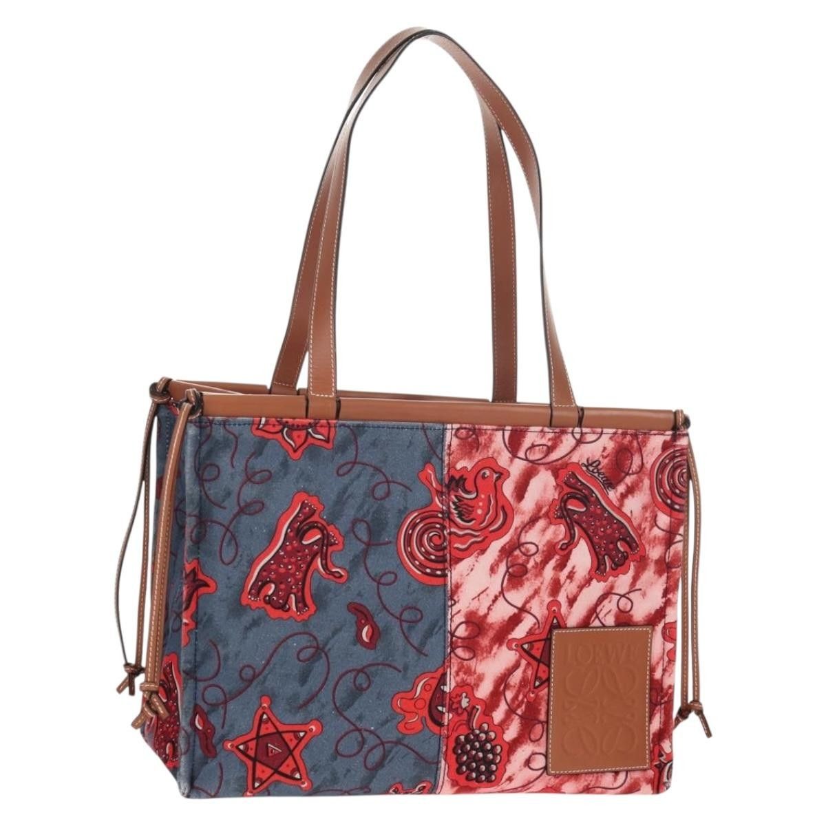Loewe Loewe Paula's Ibiza Cushion Tote Printed Canvas Size ONE SIZE - 19 Thumbnail