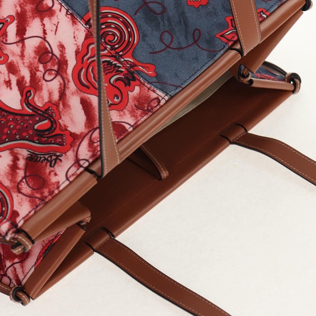 Loewe Loewe Paula's Ibiza Cushion Tote Printed Canvas Size ONE SIZE - 17 Thumbnail