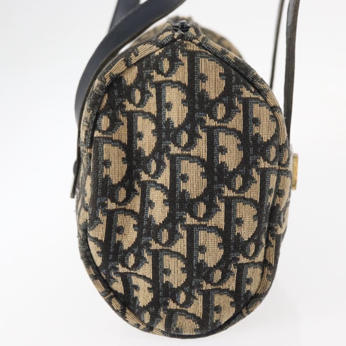 Dior Christian Dior Vintage Trotter Handbag Canvas Size ONE SIZE - 4 Thumbnail