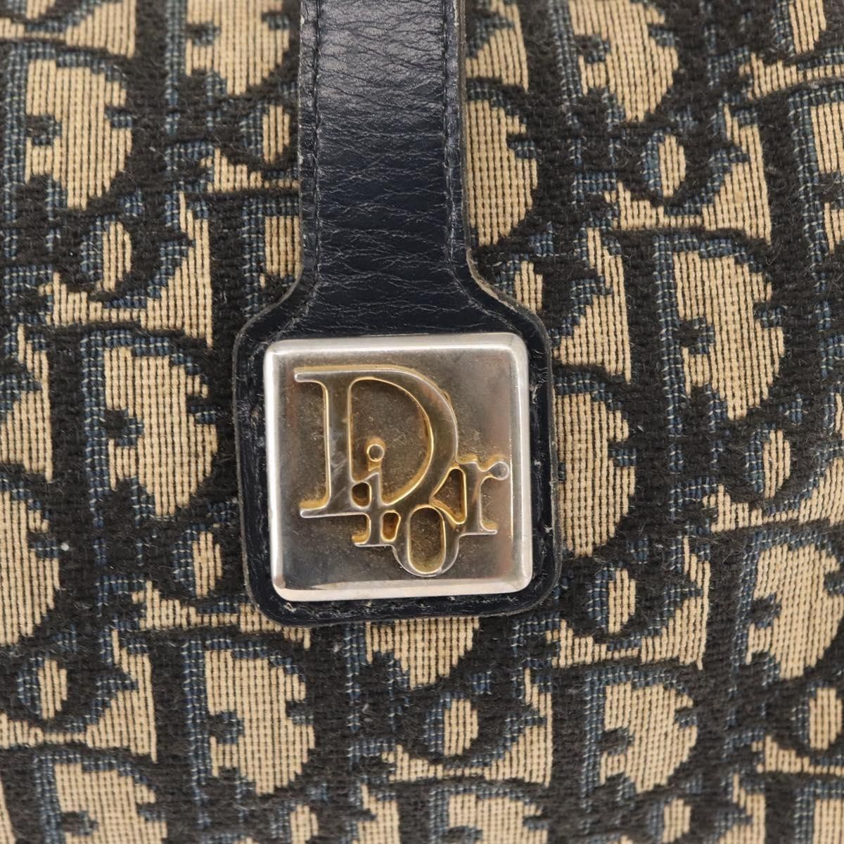 Dior Christian Dior Vintage Trotter Handbag Canvas Size ONE SIZE - 13 Thumbnail