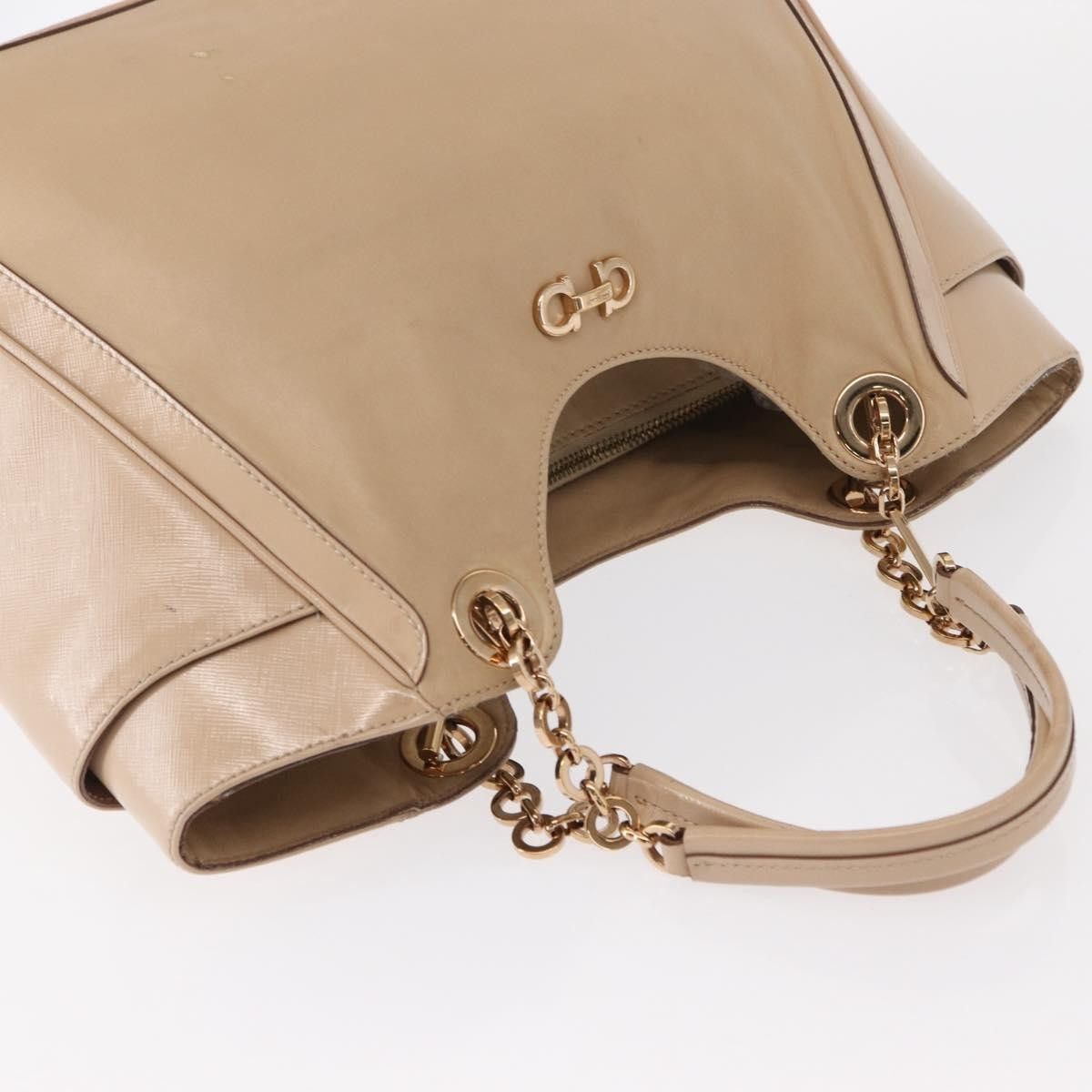 Salvatore Ferragamo Salvatore Ferragamo Betulla Chain Tote Leather Size ONE SIZE - 15 Thumbnail