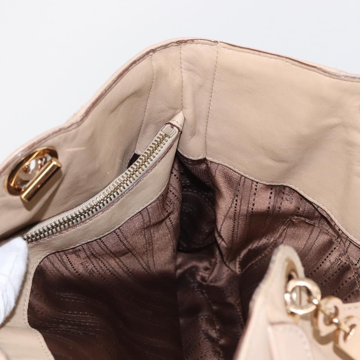 Salvatore Ferragamo Salvatore Ferragamo Betulla Chain Tote Leather Size ONE SIZE - 22 Thumbnail