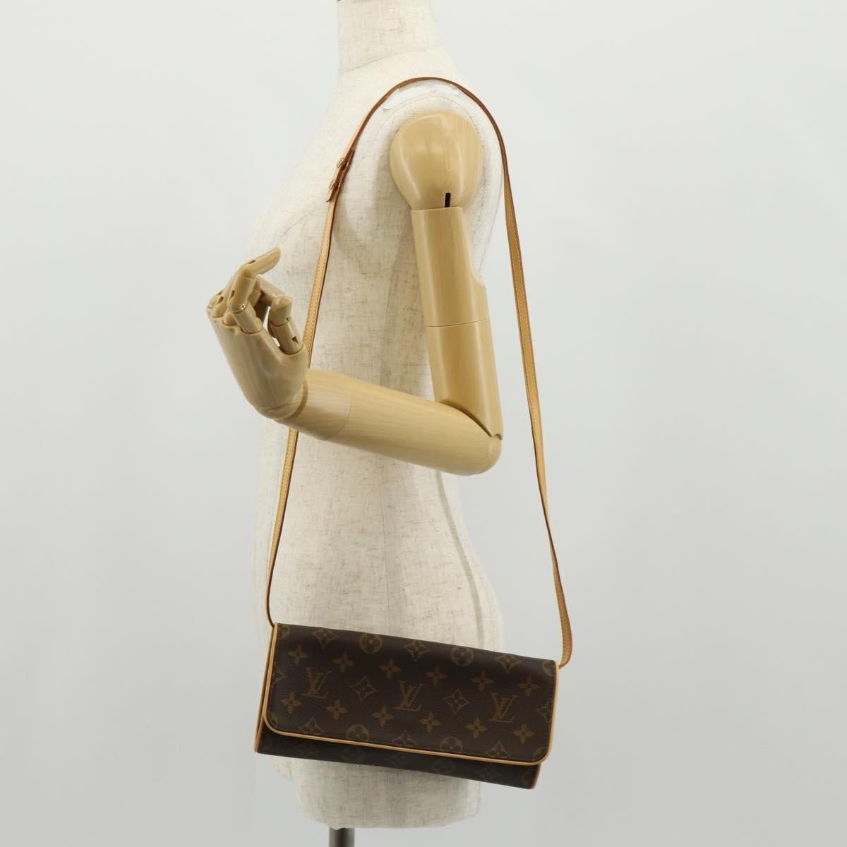 Louis Vuitton Louis Vuitton Twin Handbag Monogram Canvas Size ONE SIZE - 13 Thumbnail