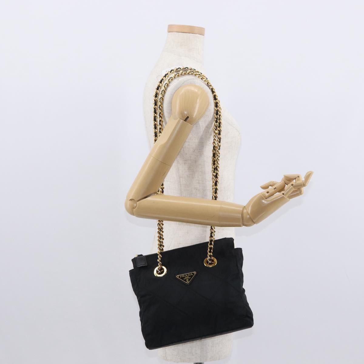 Prada Prada Re-Edition 1995 Chain Tote Quilted Re-Nylon Size ONE SIZE - 14 Thumbnail