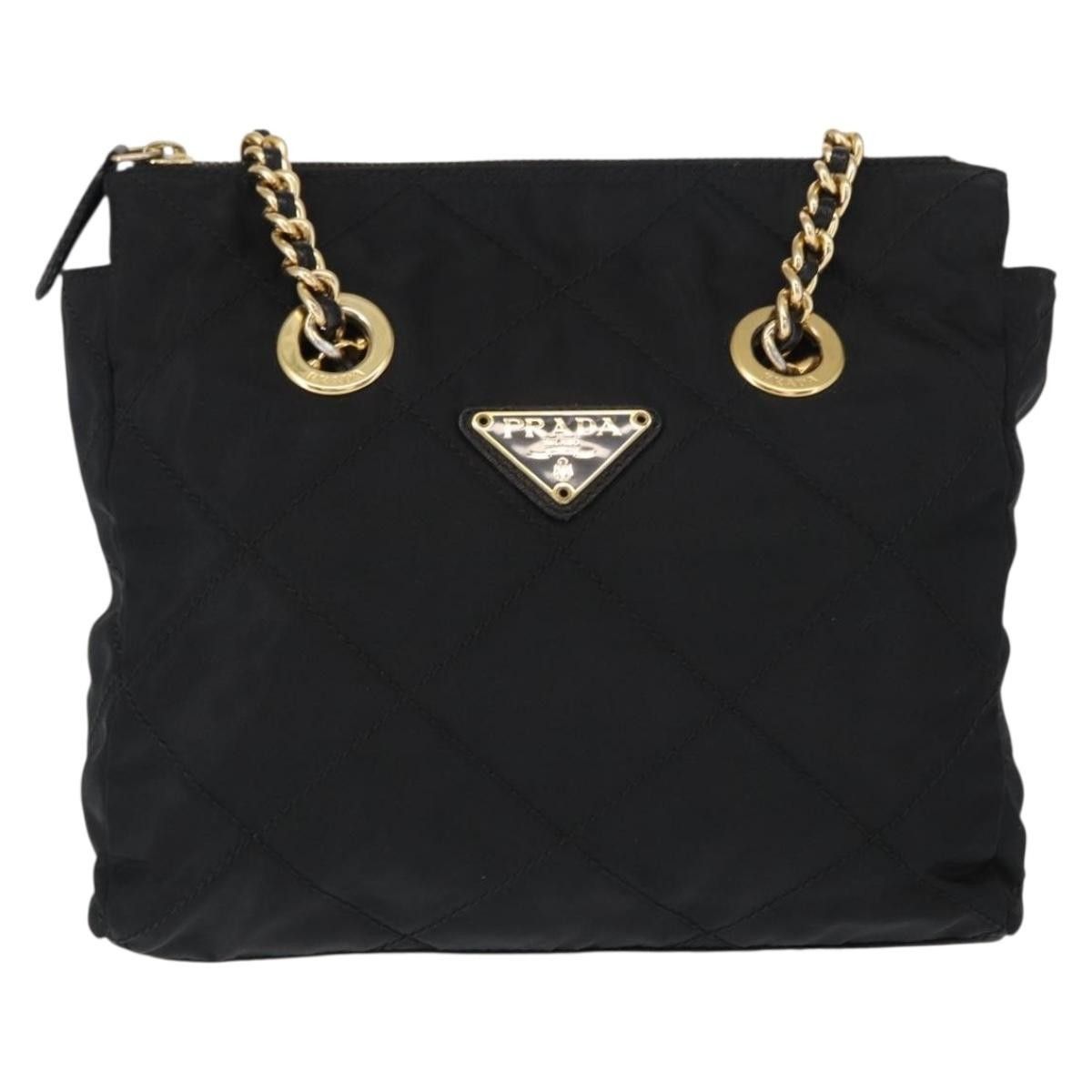Prada Prada Re-Edition 1995 Chain Tote Quilted Re-Nylon Size ONE SIZE - 19 Thumbnail