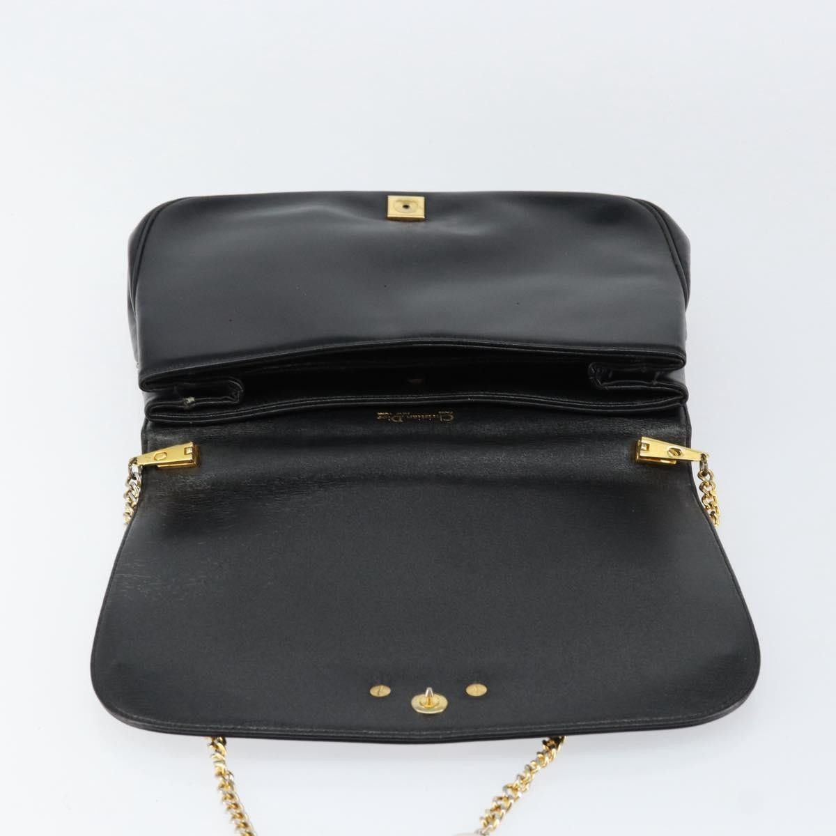 Dior Christian Dior Vintage Chain Flap Leather Size ONE SIZE - 17 Thumbnail
