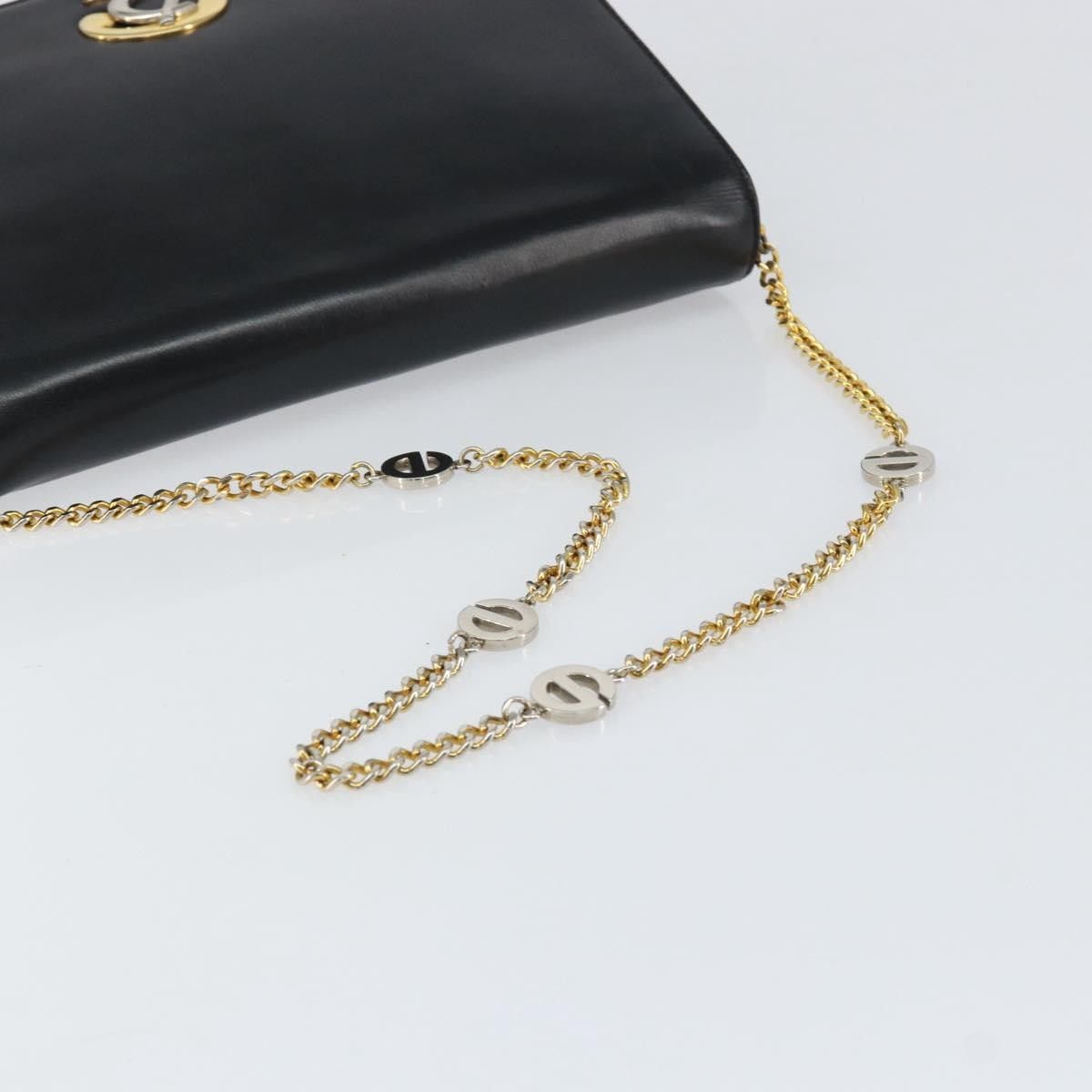 Dior Christian Dior Vintage Chain Flap Leather Size ONE SIZE - 7 Thumbnail