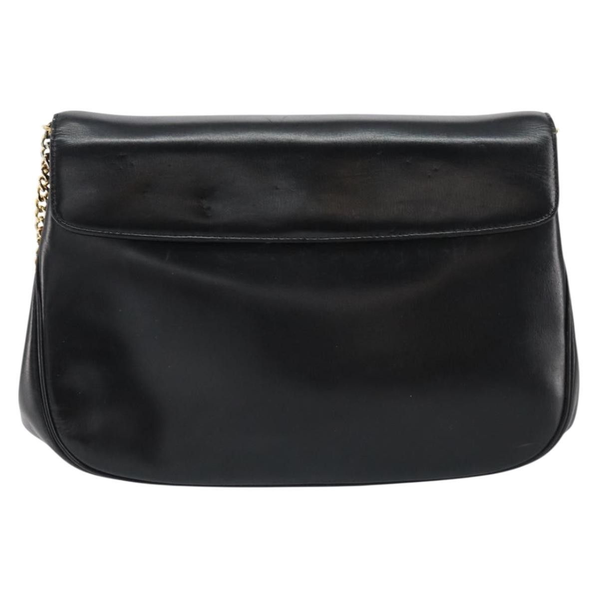 Dior Christian Dior Vintage Chain Flap Leather Size ONE SIZE - 2 Thumbnail