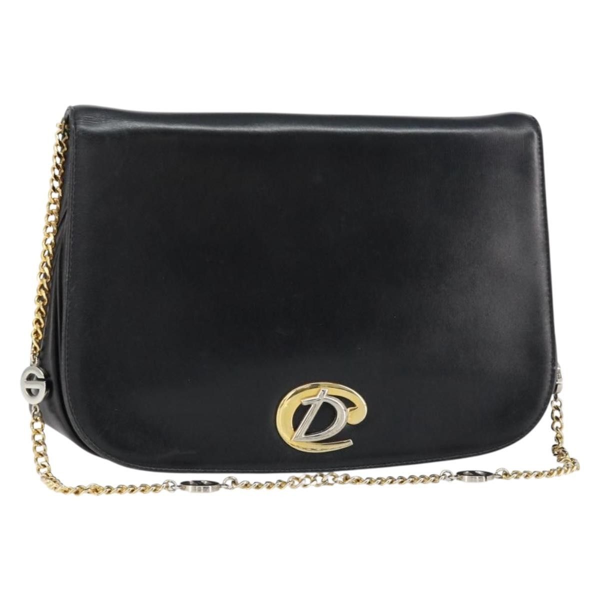 Dior Christian Dior Vintage Chain Flap Leather Size ONE SIZE - 18 Thumbnail
