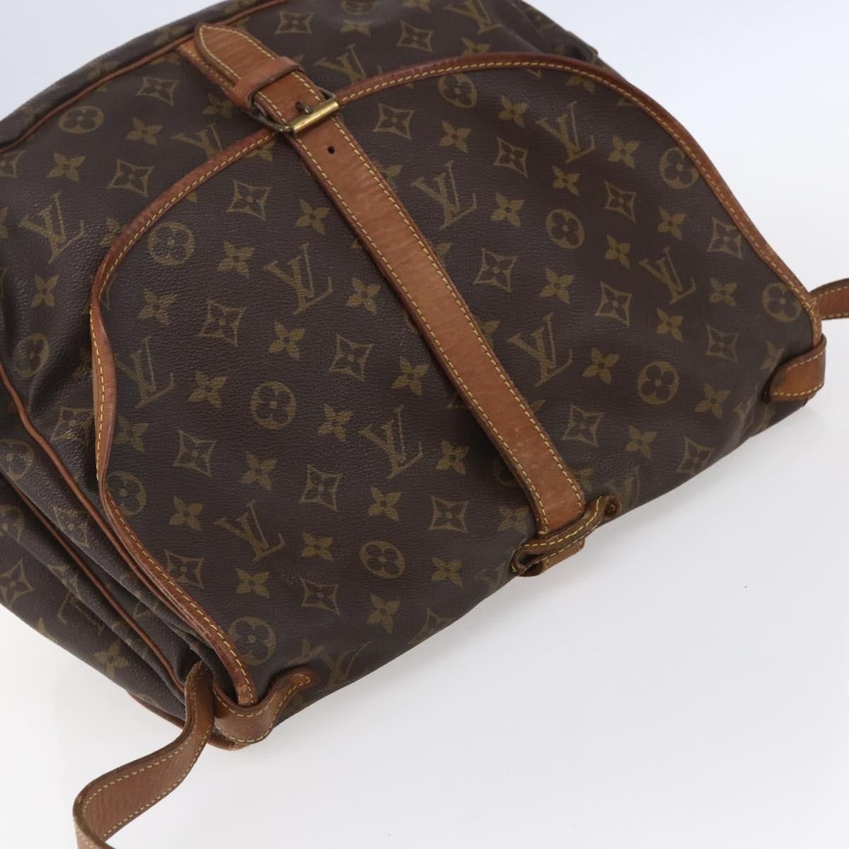 Louis Vuitton Louis Vuitton Saumur Handbag Monogram Canvas Size ONE SIZE - 14 Thumbnail