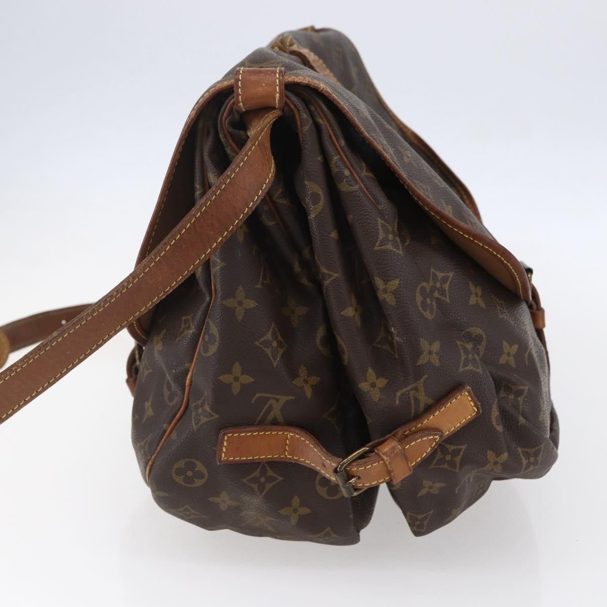 Louis Vuitton Louis Vuitton Saumur Handbag Monogram Canvas Size ONE SIZE - 3 Thumbnail