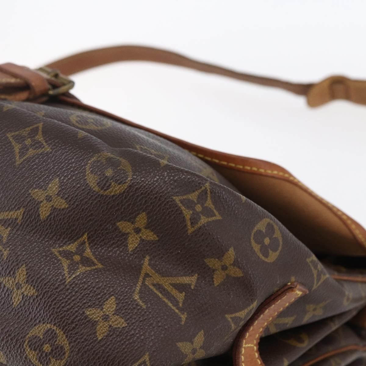Louis Vuitton Louis Vuitton Saumur Handbag Monogram Canvas Size ONE SIZE - 12 Thumbnail