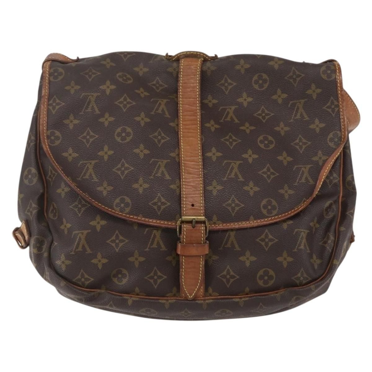Louis Vuitton Louis Vuitton Saumur Handbag Monogram Canvas Size ONE SIZE - 18 Thumbnail