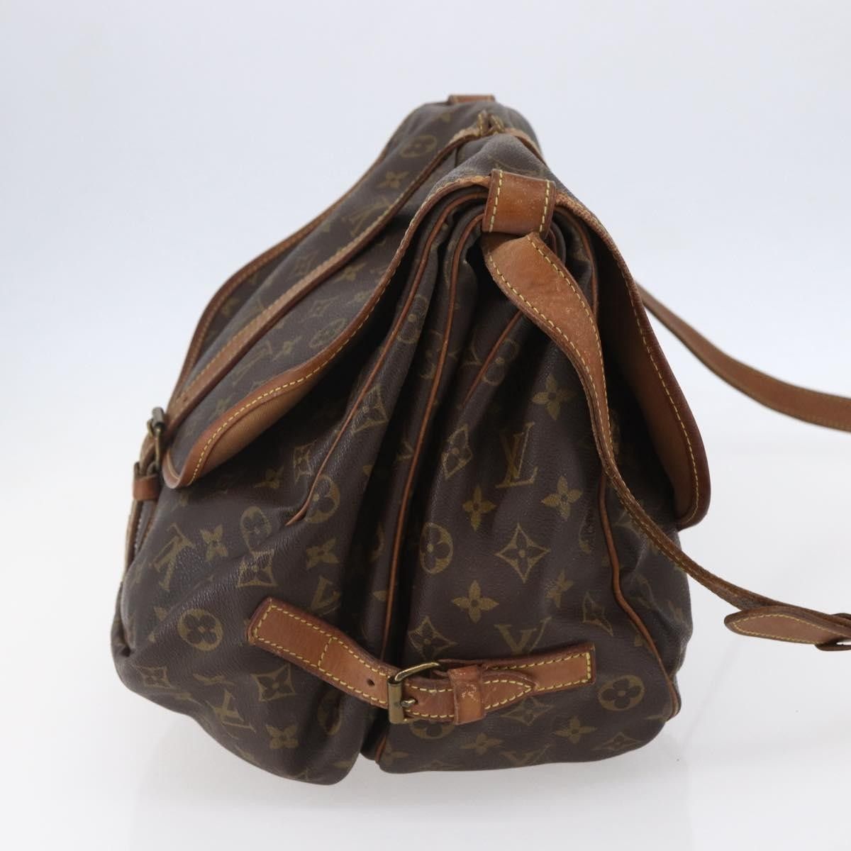 Louis Vuitton Louis Vuitton Saumur Handbag Monogram Canvas Size ONE SIZE - 4 Thumbnail