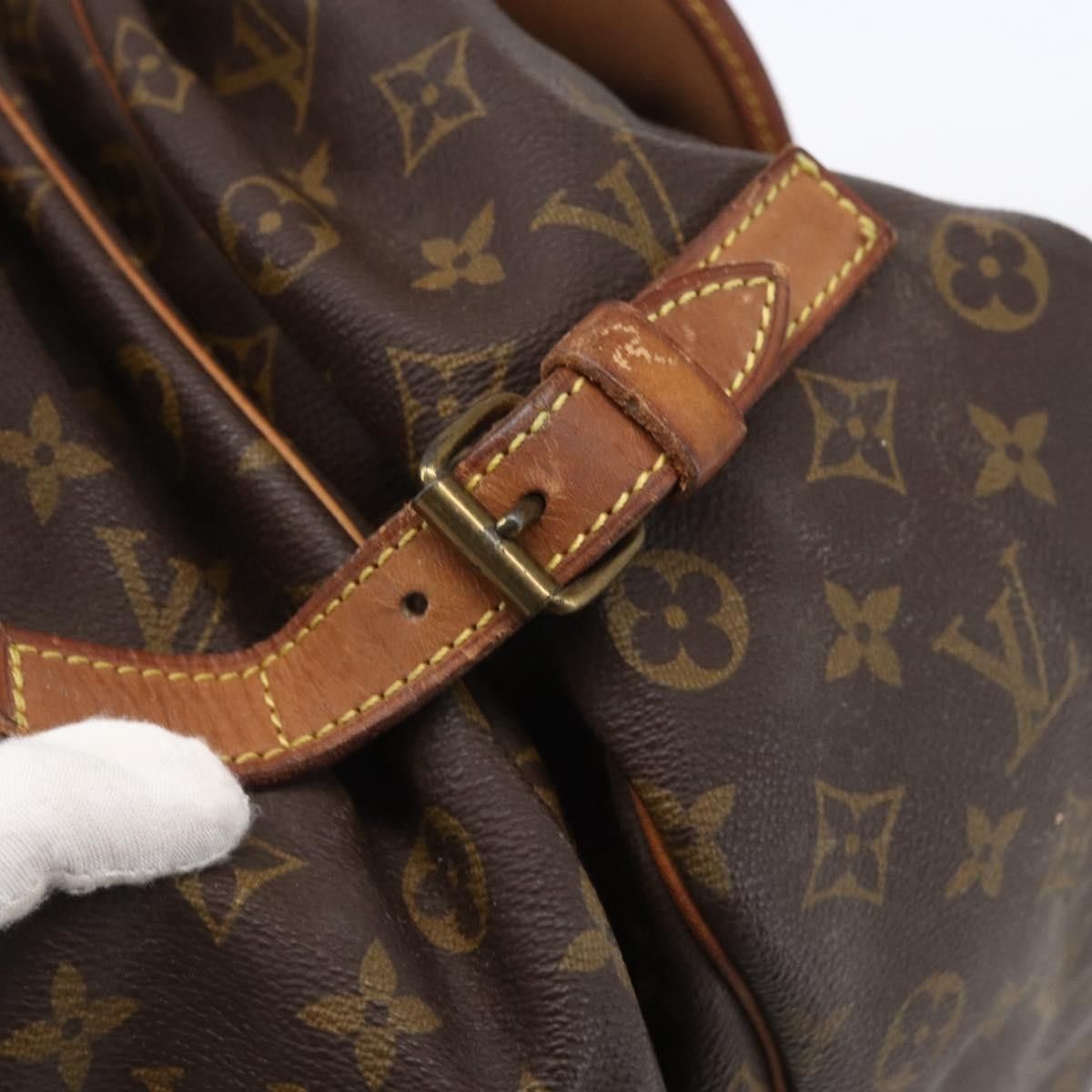Louis Vuitton Louis Vuitton Saumur Handbag Monogram Canvas Size ONE SIZE - 16 Thumbnail