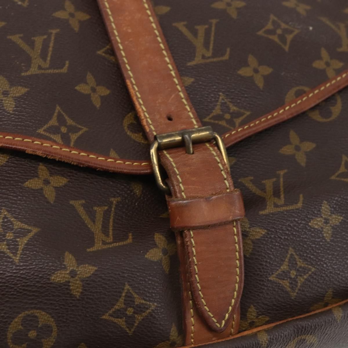 Louis Vuitton Louis Vuitton Saumur Handbag Monogram Canvas Size ONE SIZE - 19 Thumbnail