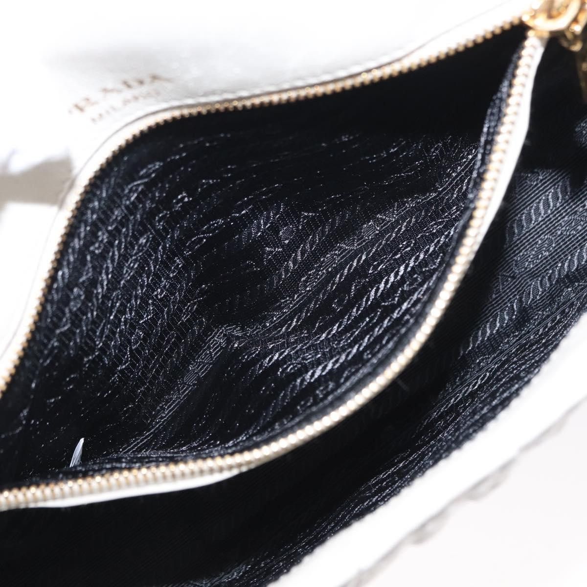 Prada Prada Chain Flap Shoulder Bag Nappa Gaufre Size ONE SIZE - 24 Thumbnail