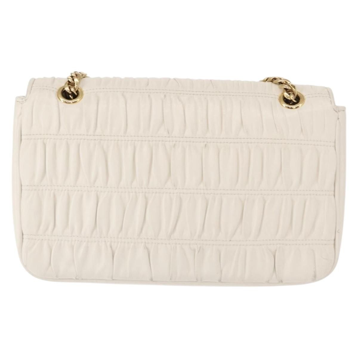 Prada Prada Chain Flap Shoulder Bag Nappa Gaufre Size ONE SIZE - 2 Thumbnail