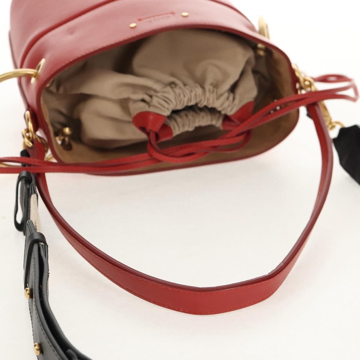 Chloe Chloe Roy Bucket Bag Leather Size ONE SIZE - 8 Thumbnail