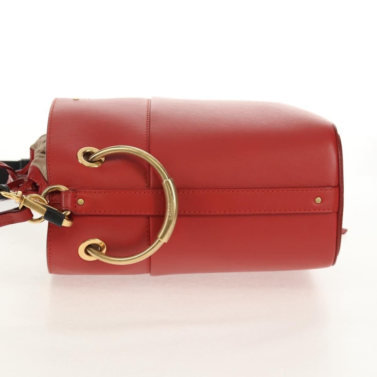Chloe Chloe Roy Bucket Bag Leather Size ONE SIZE - 3 Thumbnail
